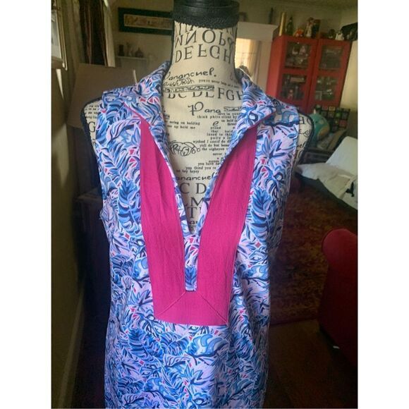 Simply Southern Leaf Print Tunic Dress - Picture 5 of 6